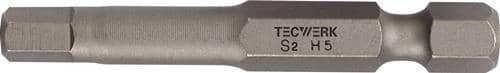 TECWERK Bit 1/4 Zoll 5mm L.50mm TECWERK