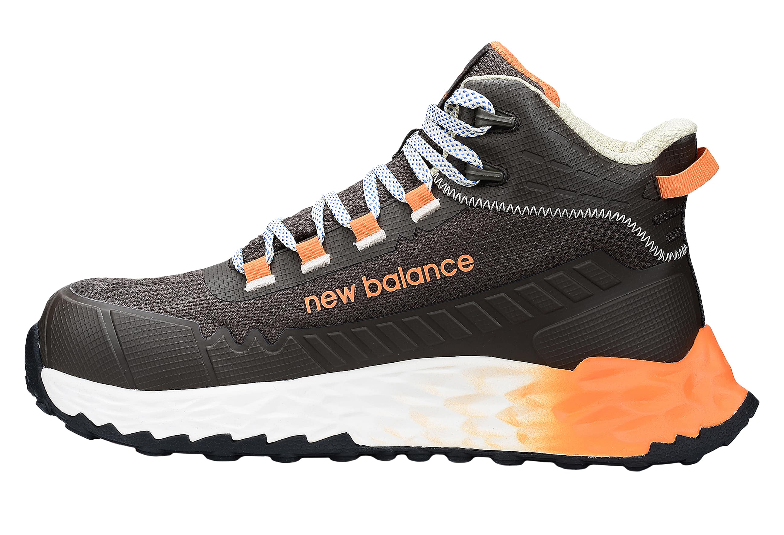 New Balance Cremorne Mid, Sicherheitsstiefel, Weite 2E Gr. 47,5, choc/orange
