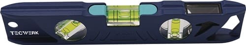 TECWERK Wasserwaage Torpedo 25cm ± 1,0 mm/m TECWERK