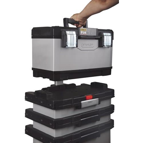 STANLEY Rollende Werkstatt B568xT389xH893mm Ku.u.Metall abnehmbare Werkzeugbox STANLEY