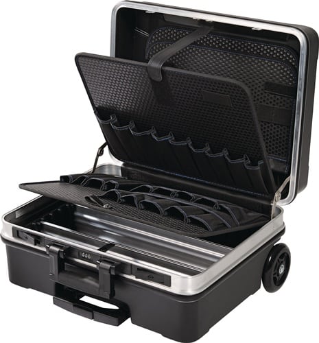 TECWERK Schalenkoffer Innen-B480xT200xH375mm ABS-Ku.36l TECWERK