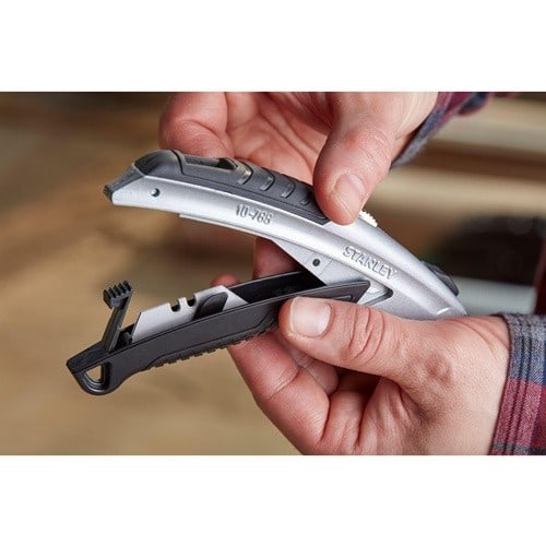 STANLEY Schnellwechselprofimesser Gesamt-L.180mm einziehbar SB-verpackt STANLEY