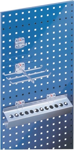 RASTERPLAN Lochplatte B450xL1000mm blau RASTERPLAN