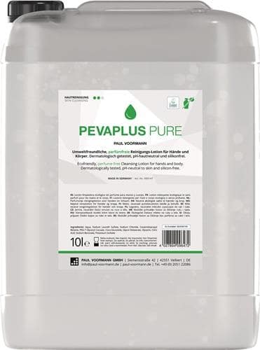 PAUL VOORMANN Handreinigung PEVAPLUS PURE 10l unparfümiert Kanister PAUL VOORMANN