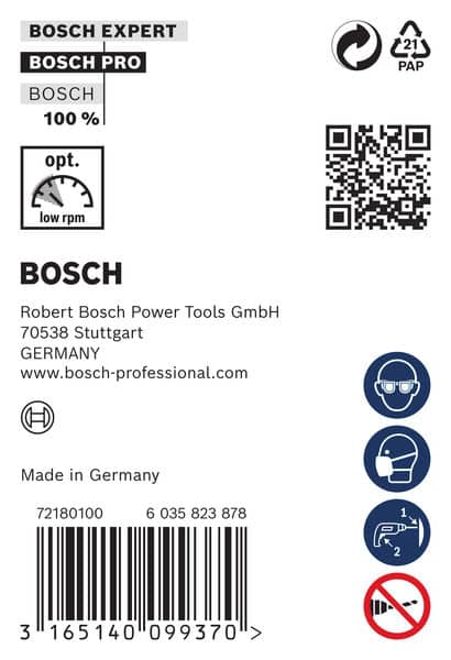 BOSCH Schalungs- und Installationsbohrer, 28 x 400 mm, d 11 mm