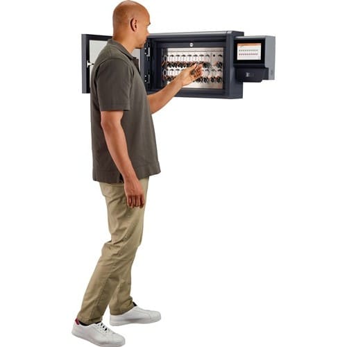 Schlüsseltresor M-Touch-Pro-10L H396xB846xT160mm Drehriegelschl.