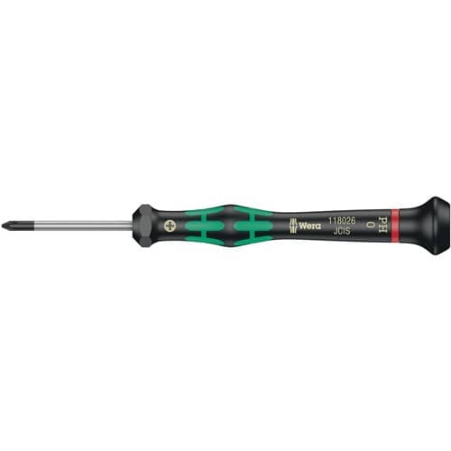 WERA Elektronik-Feinmechanik-Schraubendreher 2050 PH 0 Klingen-L.40mm WERA