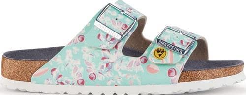 BIRKENSTOCK Sandale Arizona ESD Gr.38 flower field mint Birko Flor EN 61340 BIRKENSTOCK