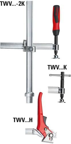BESSEY Spannelement TWV m.variabler A.max.200mm f.Bohrungs-D.16mm BESSEY