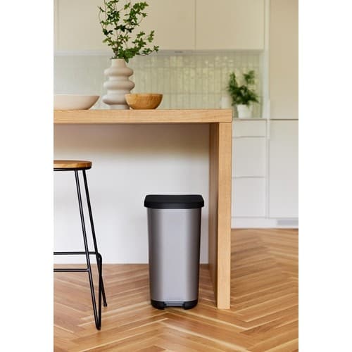 ROTHO Tretabfallsammler RIBO 35l H513xT285mm Ku.graphit ROTHO