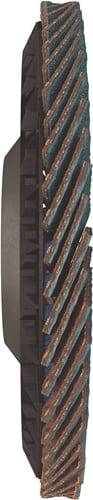 TECWERK Premium-Fächerscheibe 2in1 D.125mm K.60 fl.INOX/Stahl ZK TECWERK