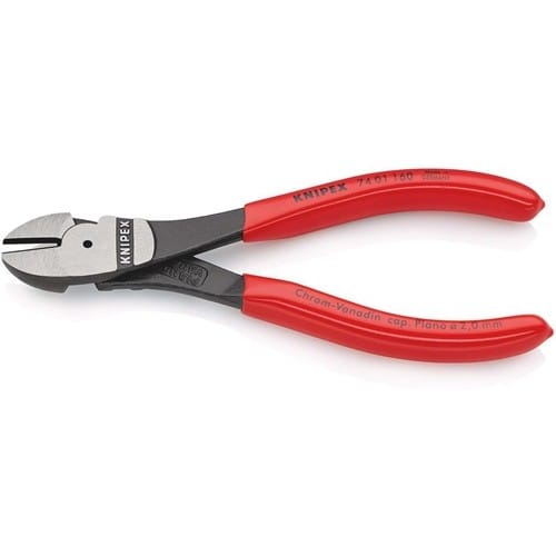 KNIPEX Kraftseitenschneider L.160mm pol.Form 0 Ku.-Überzug KNIPEX