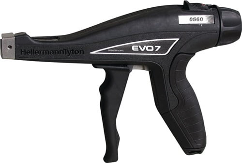 HELLERMANNTYTON Kabelbinderzange EVO7i L.191mm Arbeitsber.2,5-4,8mm HELLERMANNTYTON