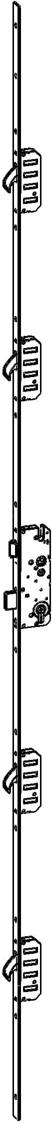 WINKHAUS Mehrfachverriegelung STV F2460 M4, 10/92, Falle Standard, Stahl