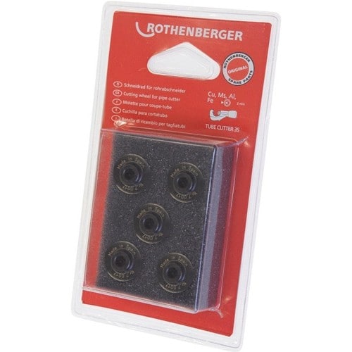 ROTHENBERGER Ersatzschneidrad Schneidrad-D.18,5mm hochlegiertem,gehärtetem STA 5 St./Karte
