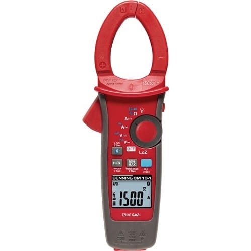 Stromzangenmultimeter CM 10-1 0,01 A-1500 A CAT IV 600 V,CAT III 100 V BENNING