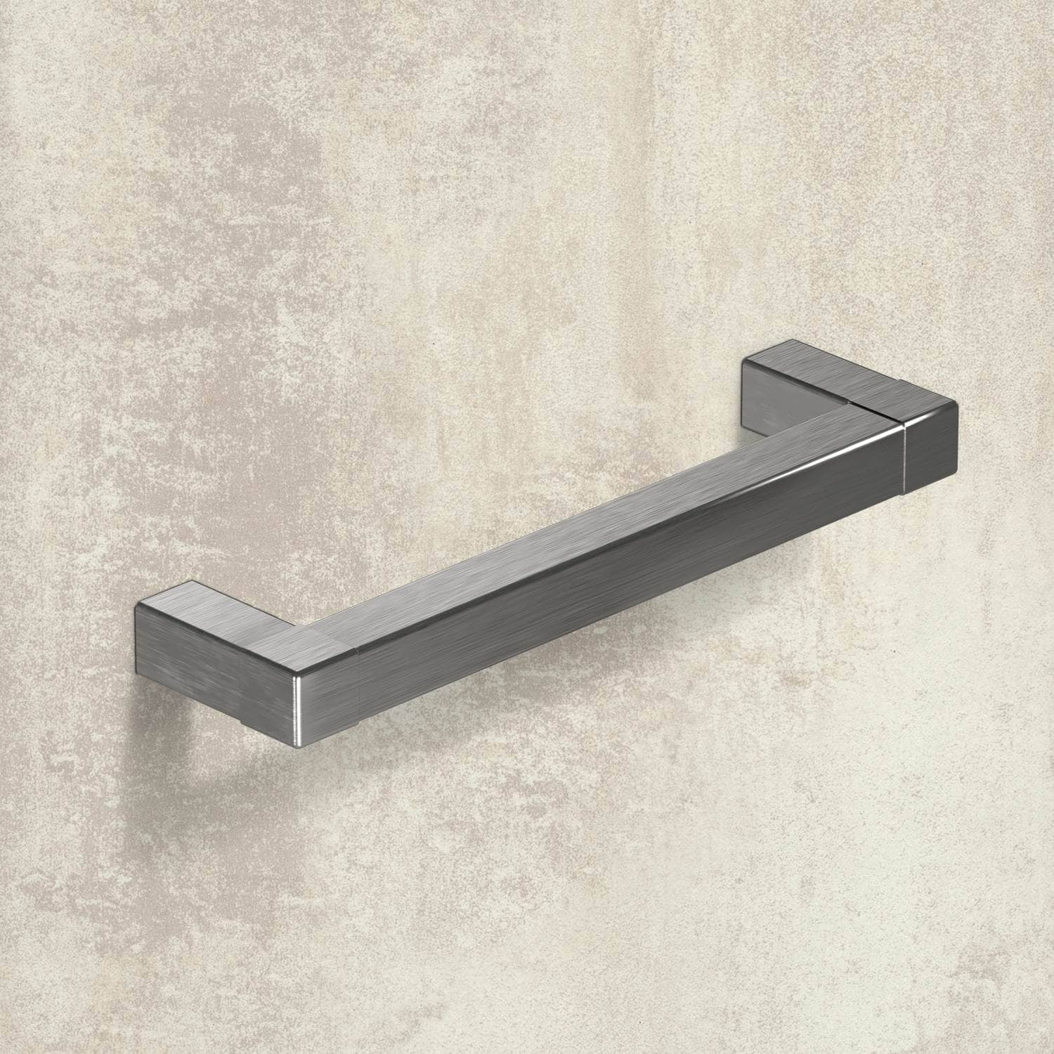 HETTICH Griff Cadro, Bohrabstand 128, L 140.5 mm, B 12.5 mm, H 35 mm, Edelstahl Optik gebürstet, 9298817