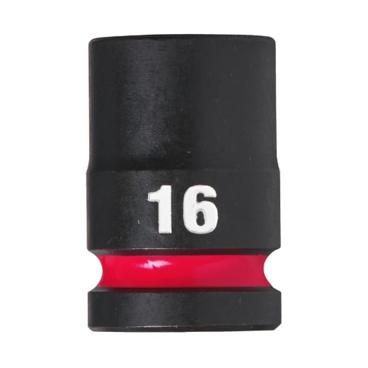 MILWAUKEE 16 x 38 mm SHOCKWAVE Schlagnuss 1/2" kurz