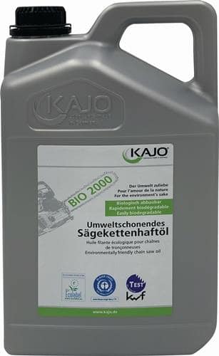 KAJO Sägekettenhaftöl BIO 2000 76 mm²/s (bei 40GradC) 5l Kanister KAJO