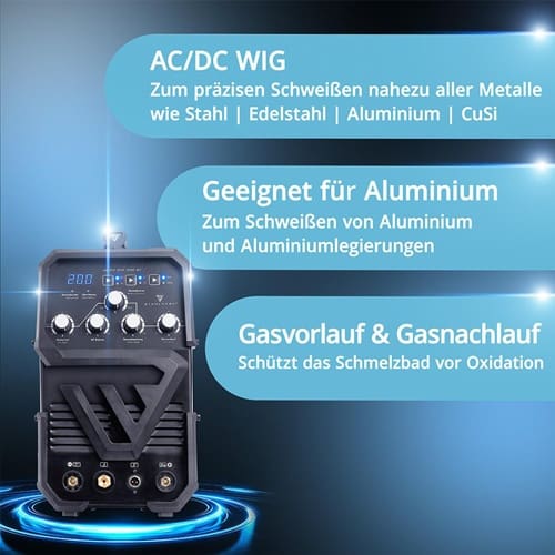 STAHLWERK Inverterschweißgerät AC/DC WIG 200 ST Einzelgerät m.Zub.STAHLWERK