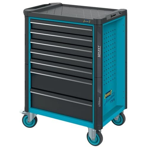 HAZET Wkz.wagen 179N-7/220 B785xT518xH1020mm 540kg 7 Schubl.220-tlg.Stahlbl.HAZET