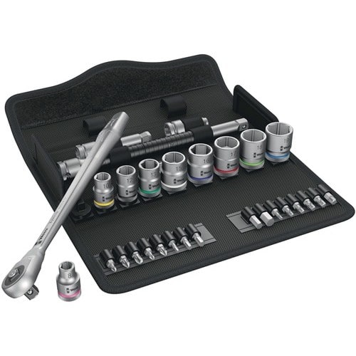 WERA Steckschlüsselsatz Zyklop Metal 29-tlg.3/8 Zoll SW 8-19mm Z.76 6KT WERA