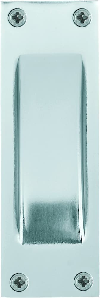 HOPPE   421P - ungelocht - Aluminium - eckig - naturfarben