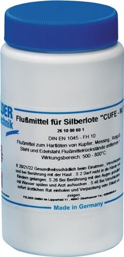 FELDER Hartlötpaste CuFe Nr.1 500-800GradC 250g FELDER