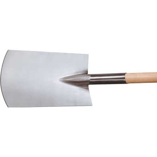 IDEAL Rohrdüllspaten Gärtner Form Blattmaß 290x180mm Gr.2 m.T-Stiel 850mm 1830g IDEAL