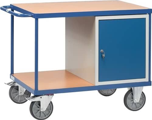 FETRA Werkstattwagen H900xB1050xT700mm lichtgrau/brillantblau