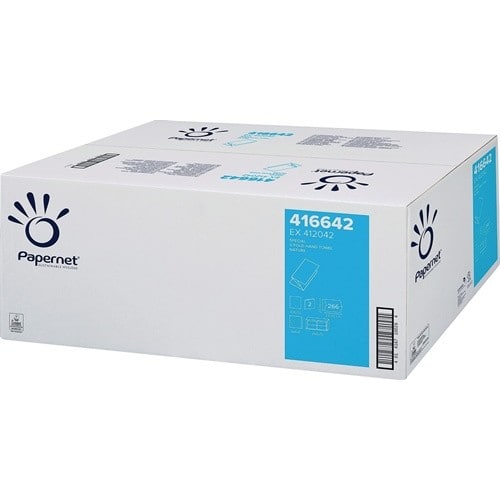 PAPERNET Falthandtuch 2-lag.weiß L.ca.240 mmxB.ca.230mm PAPERNET