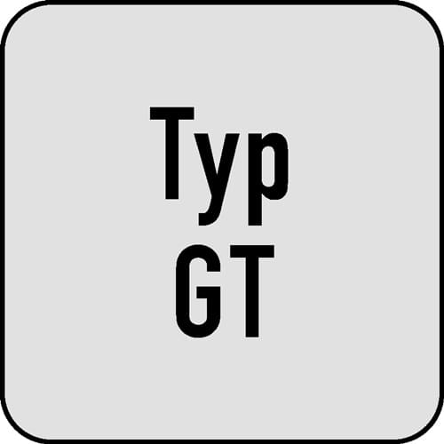 TECWERK Spiralbohrer DIN 340 Typ GT D.4,5mm HSS-Co profilgeschl.Zyl.schaft TECWERK
