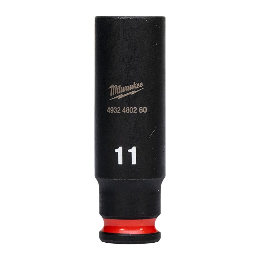 MILWAUKEE 11 x 50 mm SHOCKWAVE Schlagnuss 1/4" lang