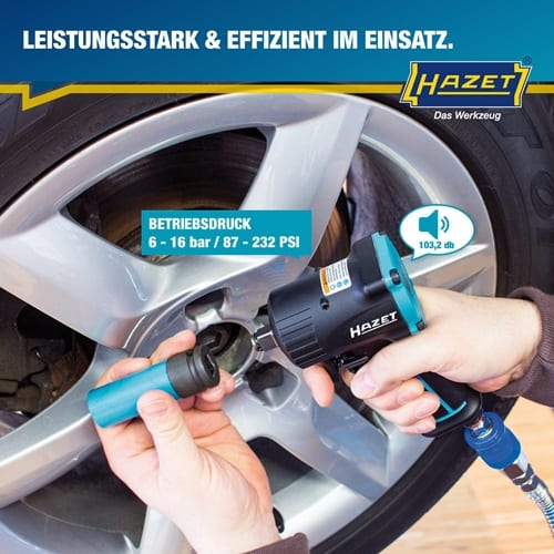 HAZET Druckluftschlagschrauber 9012M-1 12,5mm (1/2Zoll) A4-kt.678 Nm HAZET