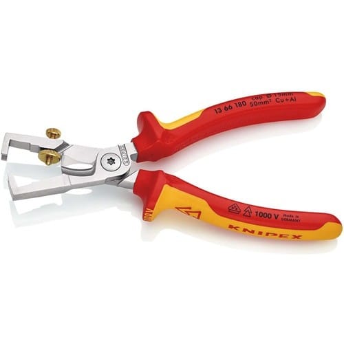 KNIPEX Abisolierzange StriX L.180mm VDE verchr.Mehrkomp.-Hüllen KNIPEX