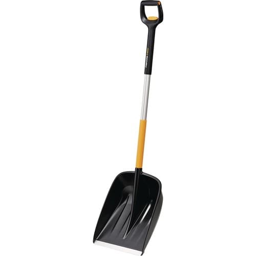 FISKARS Schneeschaufel X-series Tele Kunststoff/Alu schwarz Blattmaß 362mm FISKARS