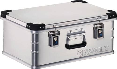 ZARGES Aluminiumbox Mini L600xB400xH240mm 42l m.Klappverschluss ZARGES