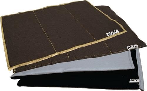 JUTEC Flammschutzmatte Trockenmatte als Lötunterlage m.Aluverstärk. L330xB500xH5ca.mm