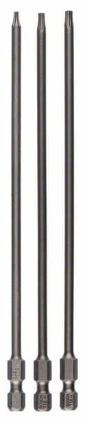 BOSCH Schrauberbit-Set Extra-Hart, 3-teilig, T8, T10, T15, 152 mm
