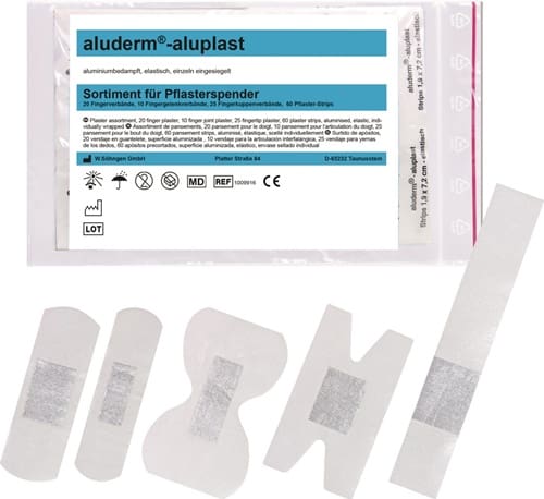 SÖHNGEN Pflasterspender aluderm-aluplast B160xH122xT57 mm