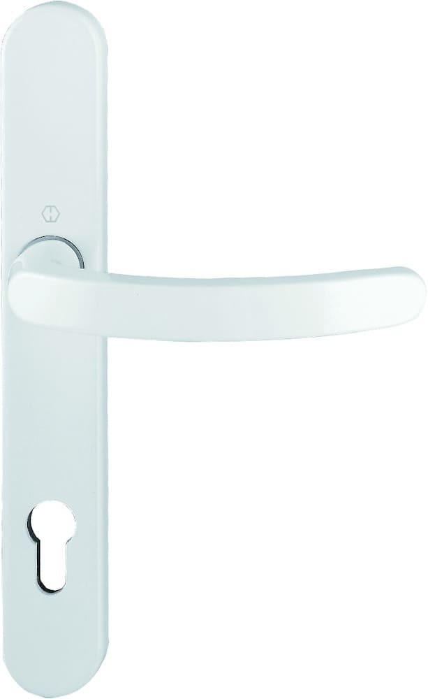 HOPPE® Drücker-Halbgarnitur mit Schmalschild Luxembourg 099KH/3357N, Aluminium, 6990824