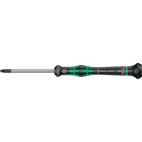 WERA Elektronik-Feinmechanik-Schraubendreher 2067 T-BO 9 Klingen-L.60mm WERA