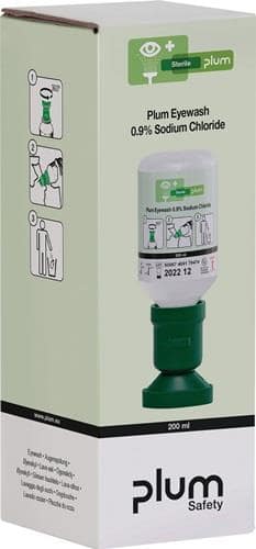 PLUM Augenspülflasche 500ml 3 J.(ungeöffnete Flasche) DIN EN15154-4 PLUM