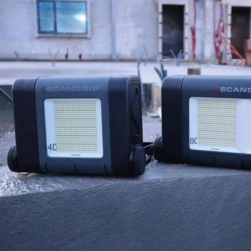 SCANGRIP LED-Strahler SITE LIGHT 80 630 W 20000-80000 lm 10m H07RN-F 3x1,5mm²