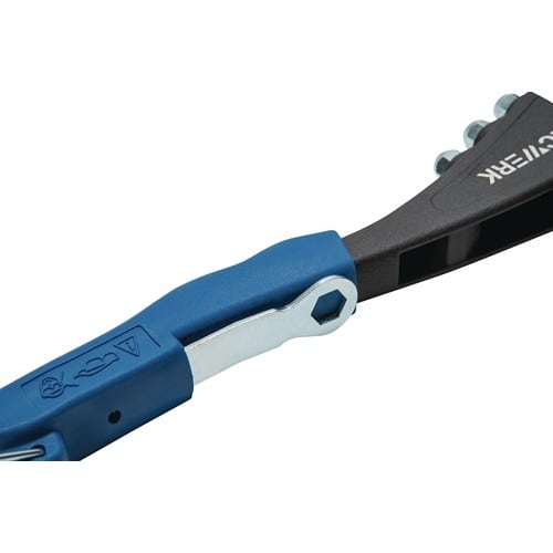 TECWERK Handblindnietsetzgerät L.255mm Arbeitsber.2,4-5mm m.Öffnungsf.TECWERK