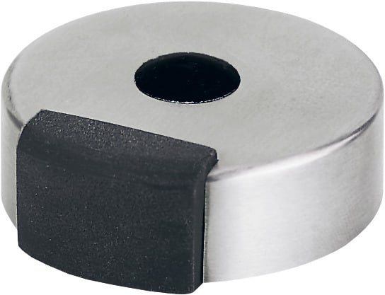 HOPPE® Bodentürstopper E484, Edelstahl - edelstahl matt grau