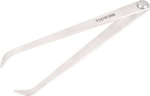 TECWERK Lochzirkel L.200mm m.Nietscharnier TECWERK