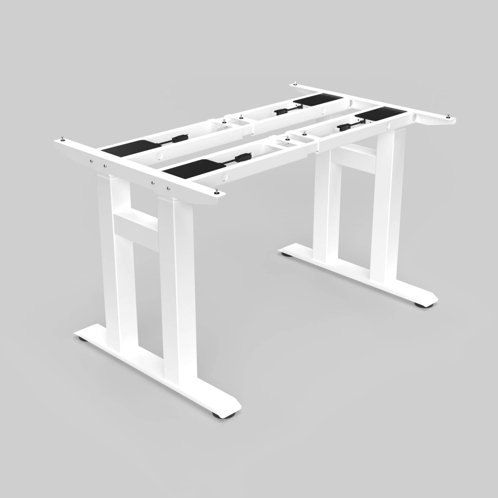 BMB E-SOLID Elektrisch höhenverstellbares Schwerlastgestel 300, 660-1110 mm, Reinweiß, RAL 9010