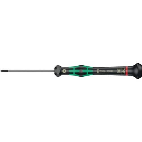 WERA Elektronik-Feinmechanik-Schraubendreher 2050 PH 00 Klingen-L.60mm WERA
