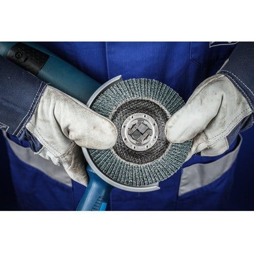 PFERD TOOLS Fächerscheibe X-LOCK PSF Z STEELOX D.125mm K.80 kon.INOX ZK Z PFERD